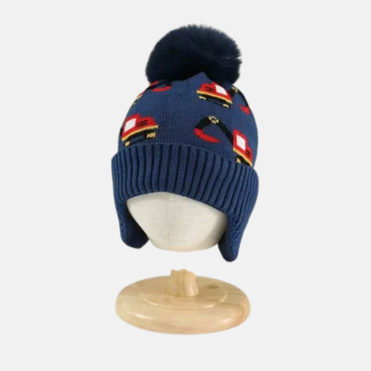 Gorro Beanie Kurt para niños de 2 a 5 años | Azul