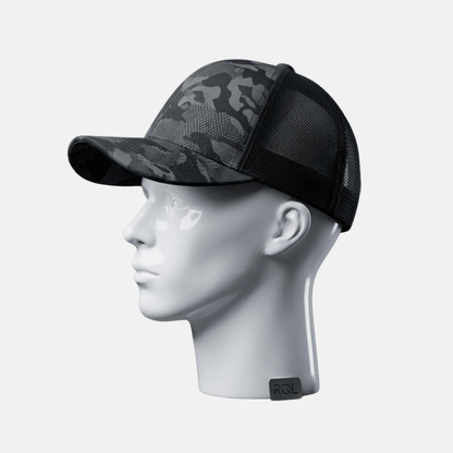 Gorra Hombre Militar RQL - Negro