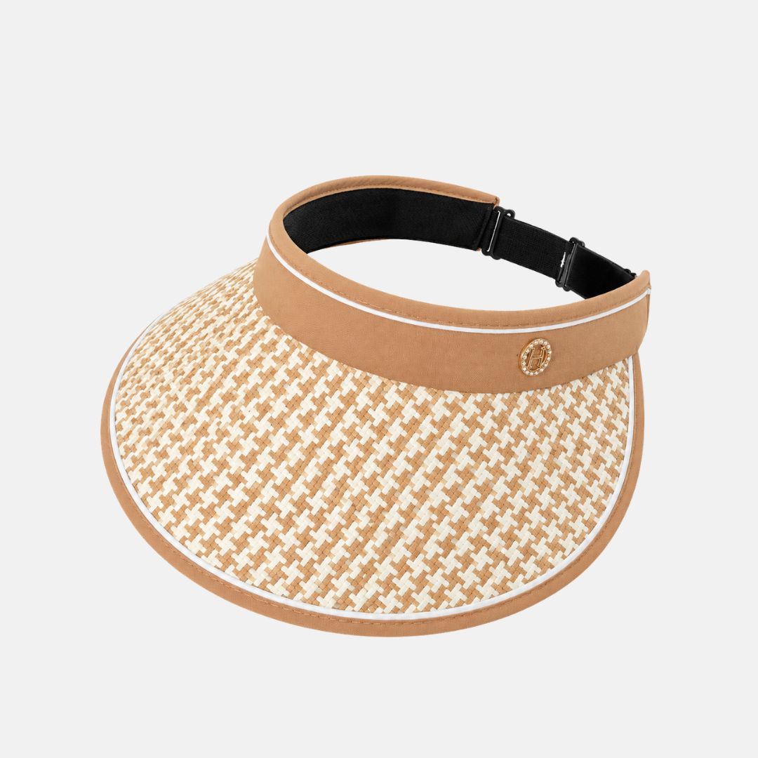 Visera Izzie para mujer con protección solar