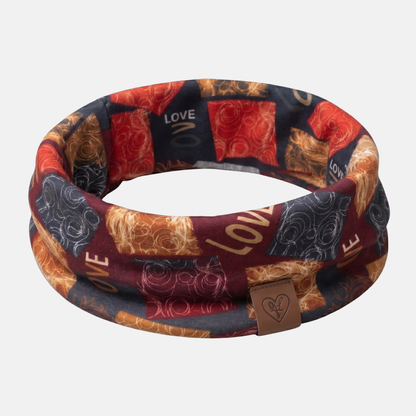 Cuellera Love Maze Bufanda de Invierno Unisex