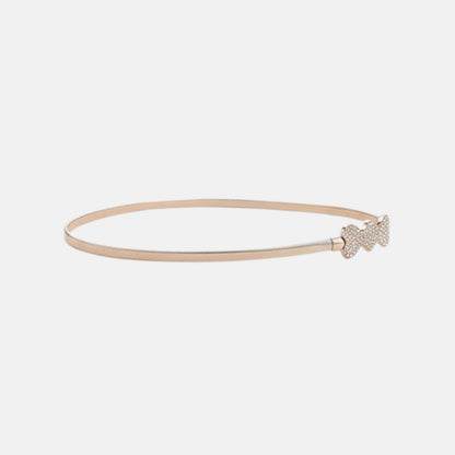 Correa Elástica cinturón Blithe para Mujer | Dorado