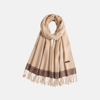 Pashmina Bufanda hilo Emma con borlas 180x80