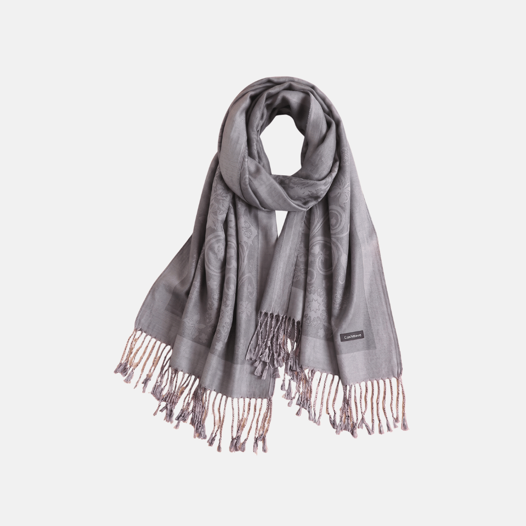 Pashmina Bufanda hilo Emma con borlas 180x80