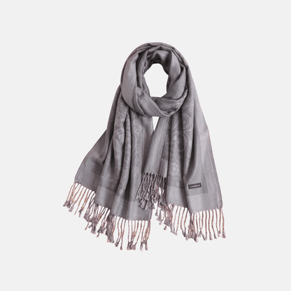 Pashmina Bufanda hilo Emma con borlas 180x80