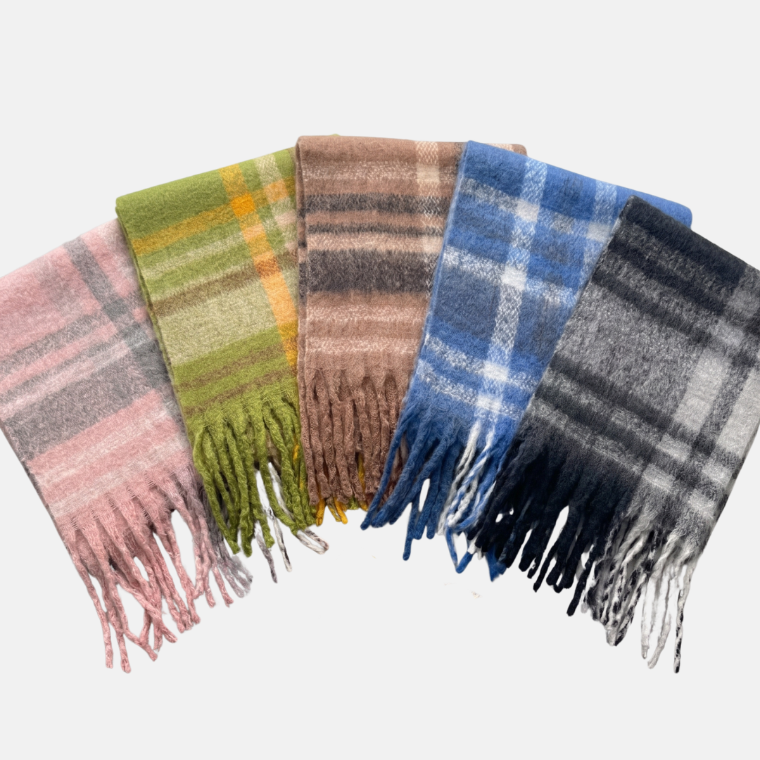 Maxi Bufanda Popular multicolor 198x48