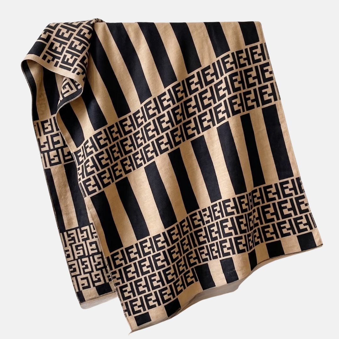Bufanda Joan unisex Delgada Tela Suave Chalina 180x30