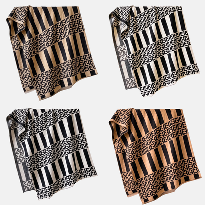 Bufanda Joan unisex Delgada Tela Suave Chalina 180x30
