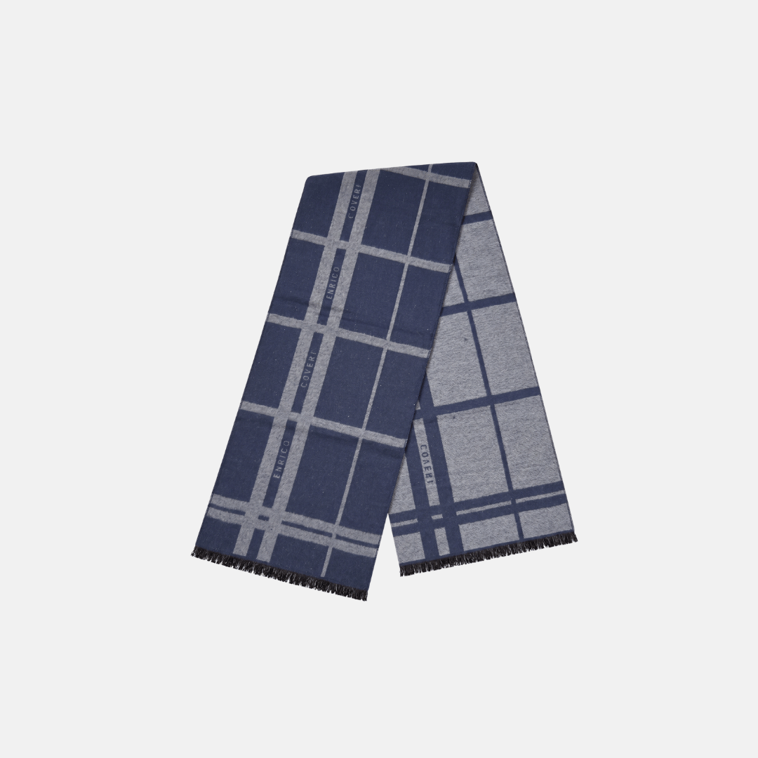 Bufanda Delgada Suave Chalina Reversible hombre 180x30