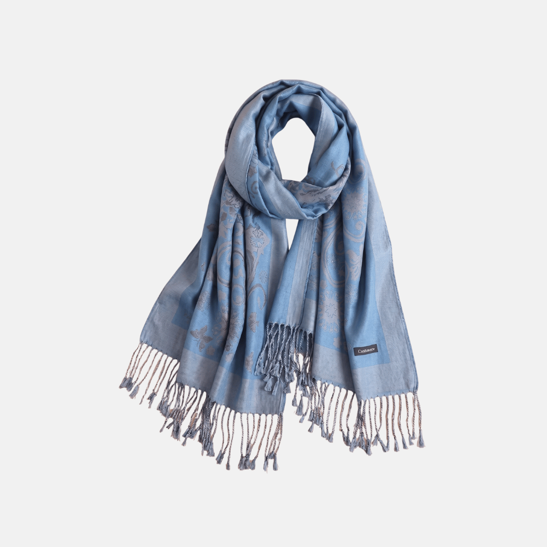 Pashmina Bufanda hilo Emma con borlas 180x80