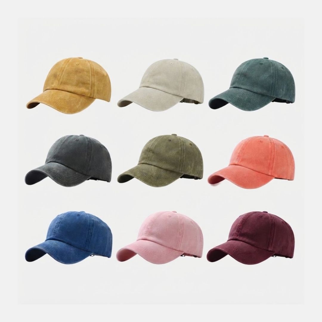 Gorro Garret Tipo Beisbol Washed Effect