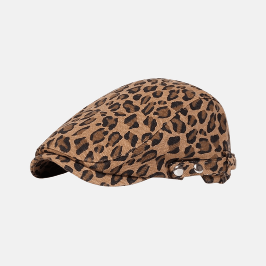 Boina Sarafina Regulable Estampado Animal Print Mujer