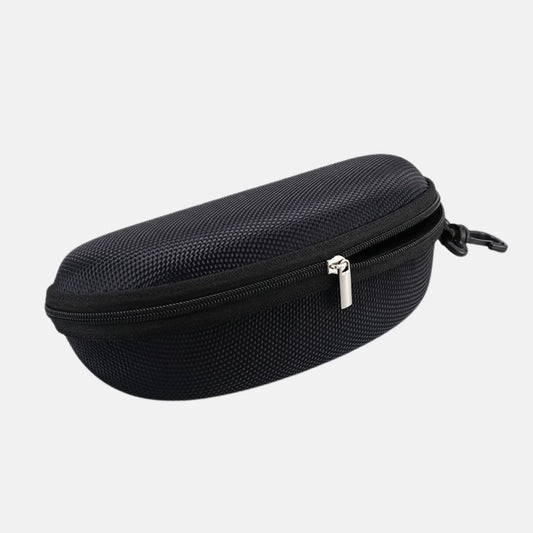 Estuche para lentes con cierre con gancho