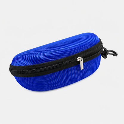 Estuche para lentes con cierre con gancho