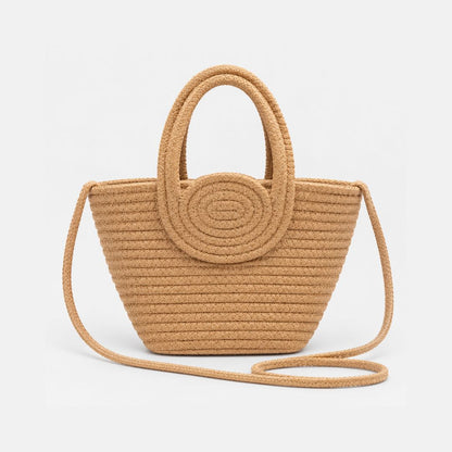 Bolso de Fibra Trenzada Sun de Playa