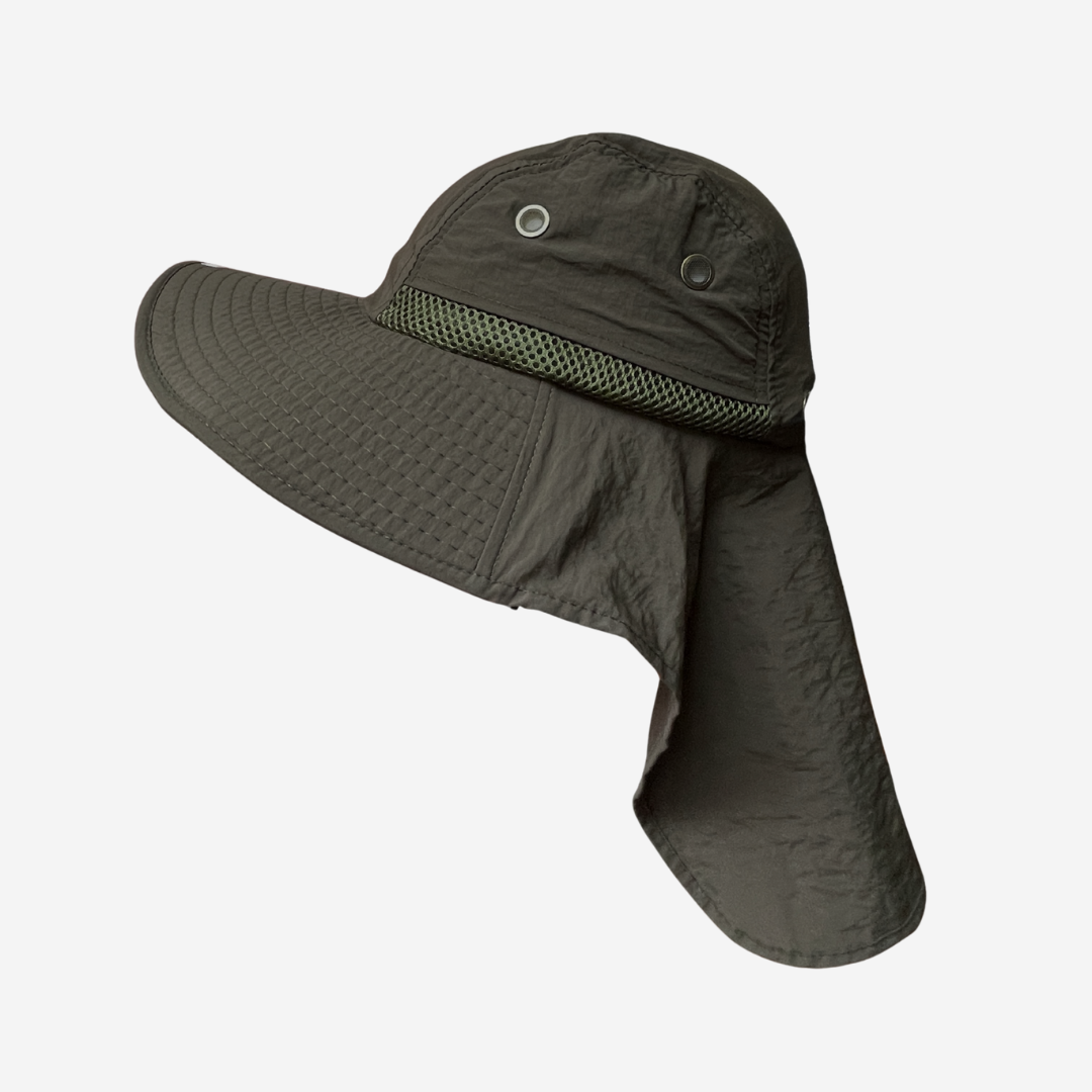 Sombrero Gorro Alta Proteccion Sol Cubre Nuca Impermeable Mesh