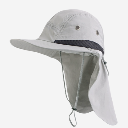 Sombrero Gorro Alta Proteccion Sol Cubre Nuca Impermeable Mesh