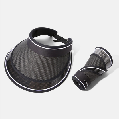 Visera Maretta para mujer con protección solar