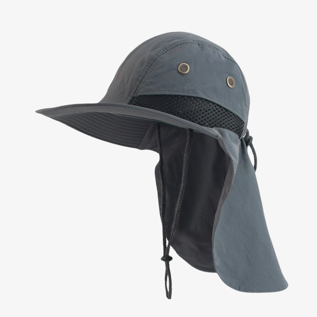 Sombrero Gorro Alta Proteccion Sol Cubre Nuca Impermeable Mesh