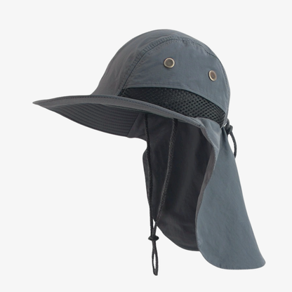 Sombrero Gorro Alta Proteccion Sol Cubre Nuca Impermeable Mesh