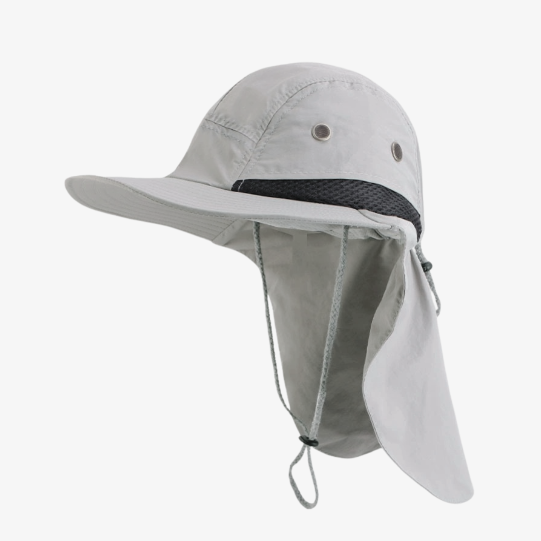 Sombrero Gorro Alta Proteccion Sol Cubre Nuca Impermeable Mesh