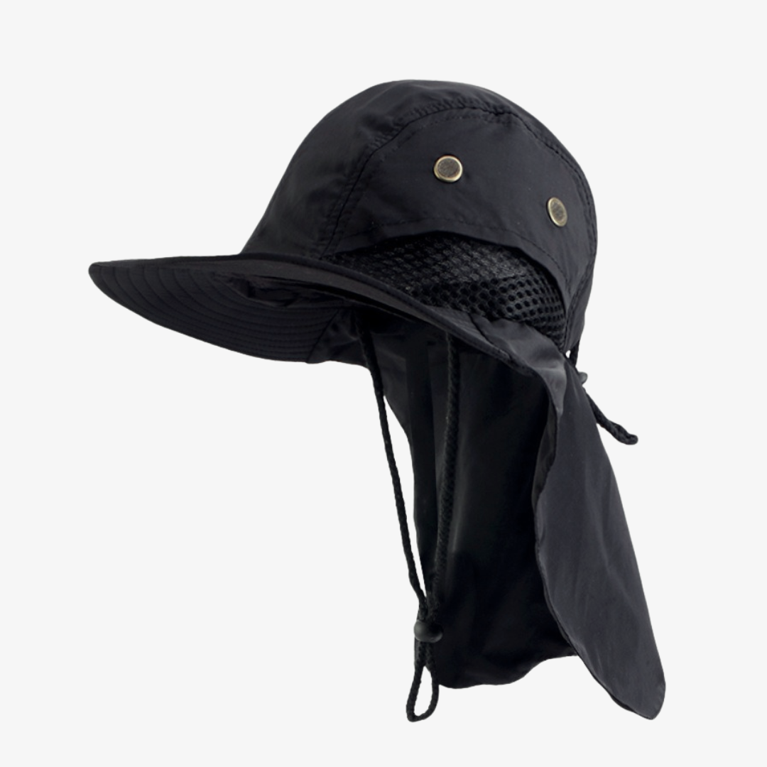 Sombrero Gorro Alta Proteccion Sol Cubre Nuca Impermeable Mesh