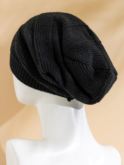 Beanie Elías Gorro Suelto y Holgado | Negro