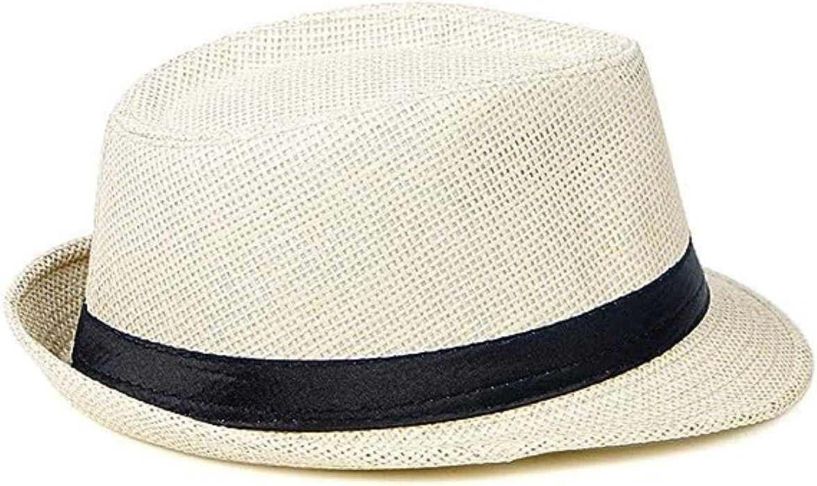 Sombrero Fedora Hombre Trilby - Ivory