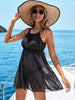 Salida De Playa Vestido Modelo Regina - Negro - Talla M