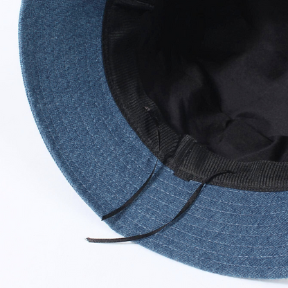 Bucket Hat Drill Jean Gorro Giligan Unisex adultos - Azul