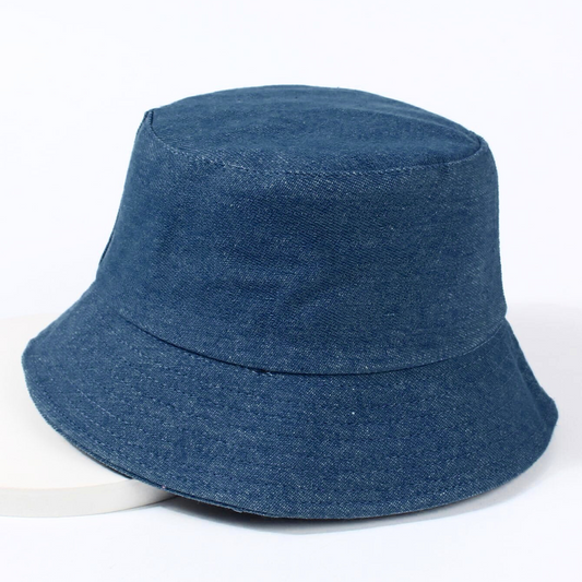 Bucket Hat Drill Jean Gorro Giligan Unisex adultos - Azul