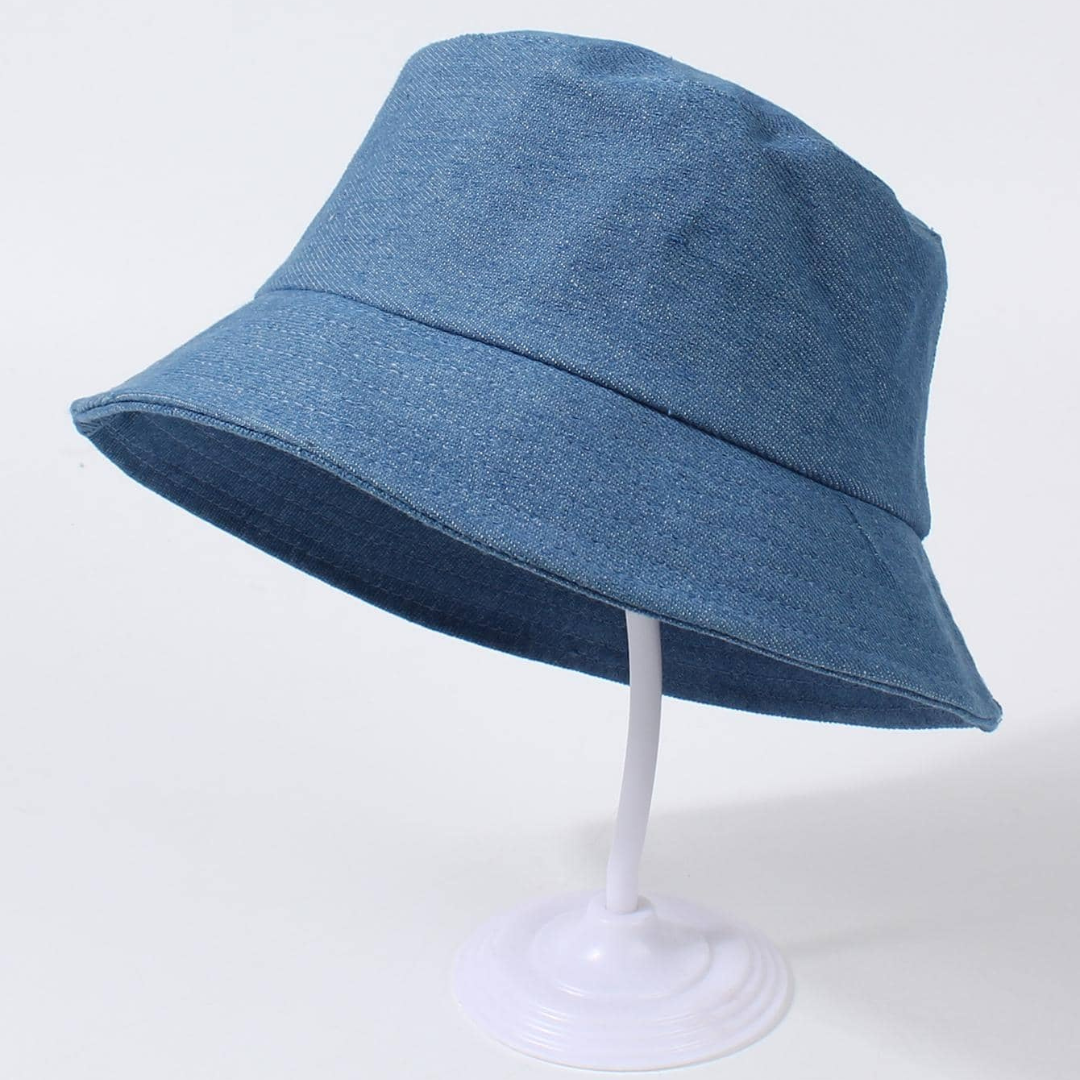 Bucket Hat Drill Jean Gorro Giligan Unisex adultos - Celeste