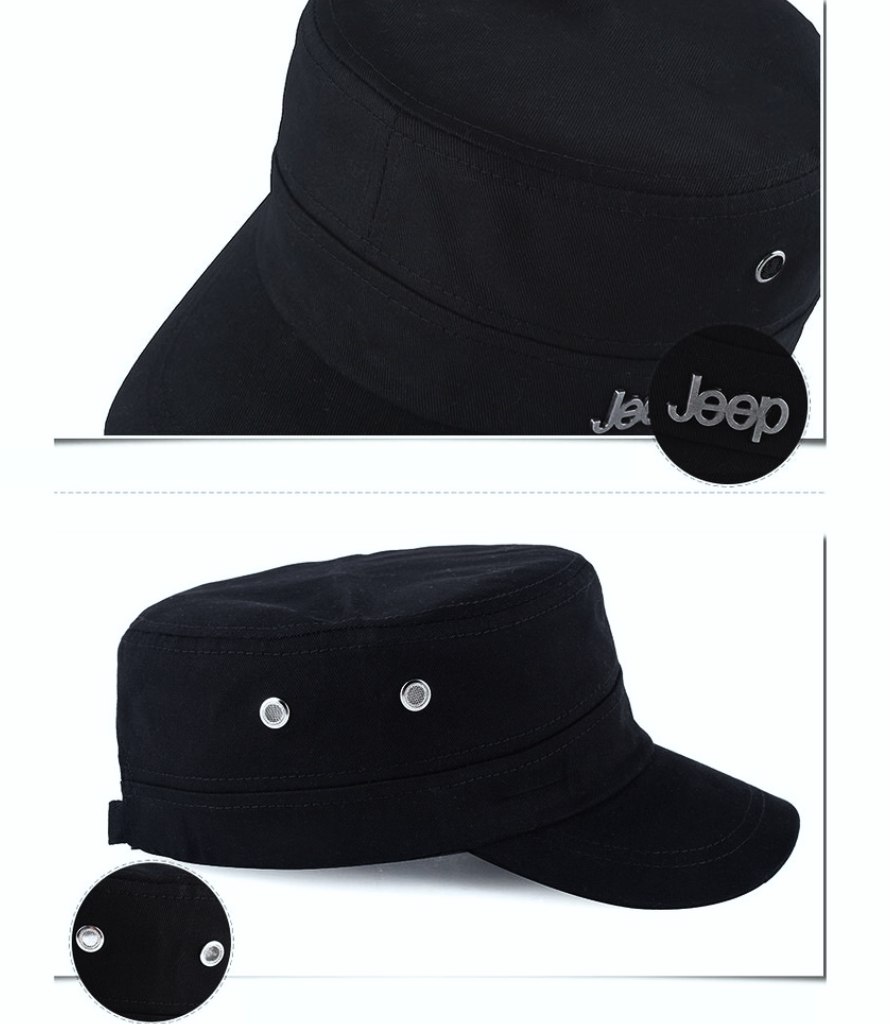 Gorra Militar Carbonera Jeep | Negro