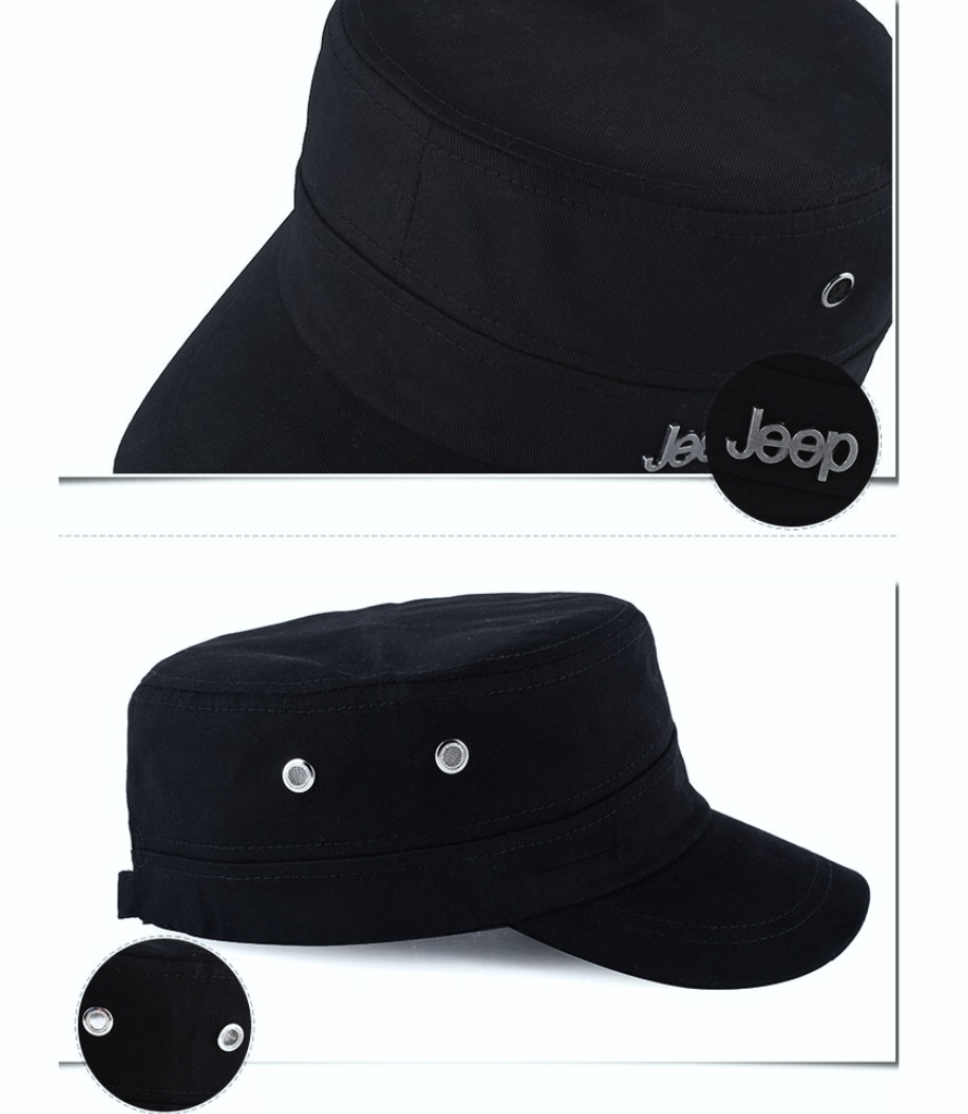 Gorro Gorra Unisex Carbonera Jeep - Negro