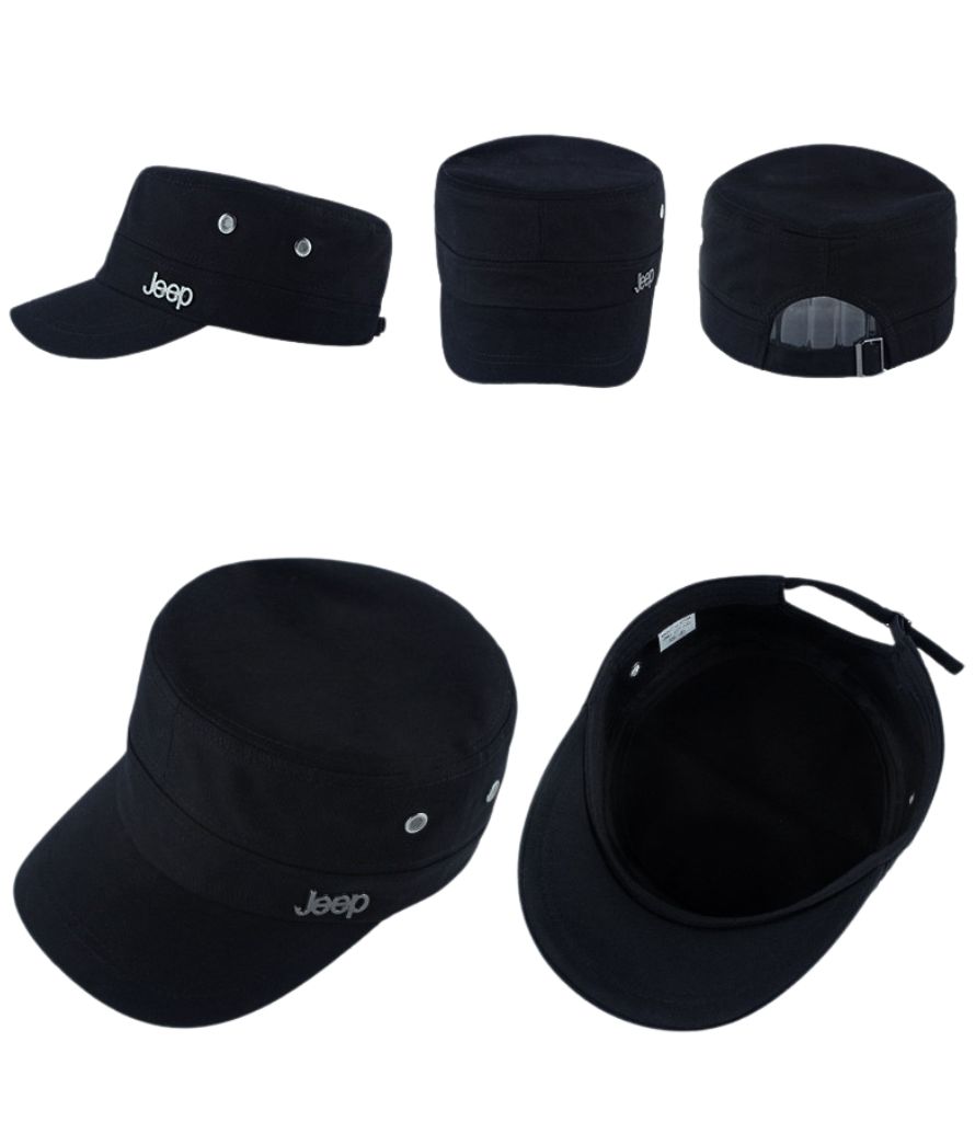 Gorra Militar Carbonera Jeep | Negro