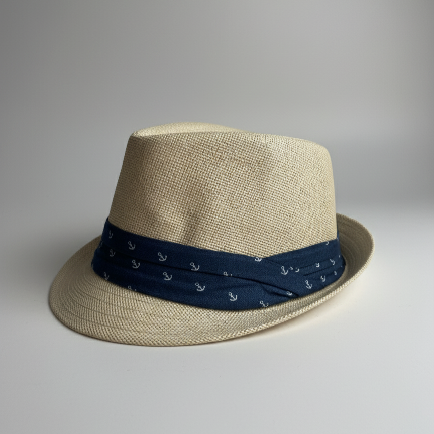 Sombrero Fedora Sailor Ala Chica