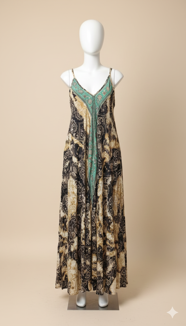 Maxi Vestido Selaria con diseño exclusivo - Talla S/M