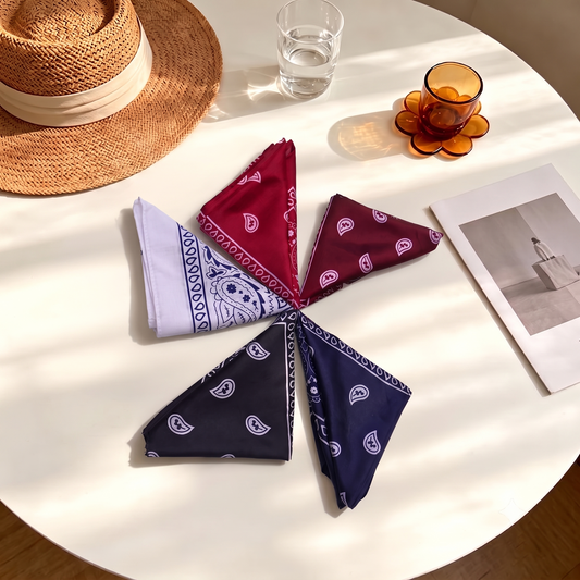 Pañoleta Bandana Pañuelo Clyde de 55x55cm