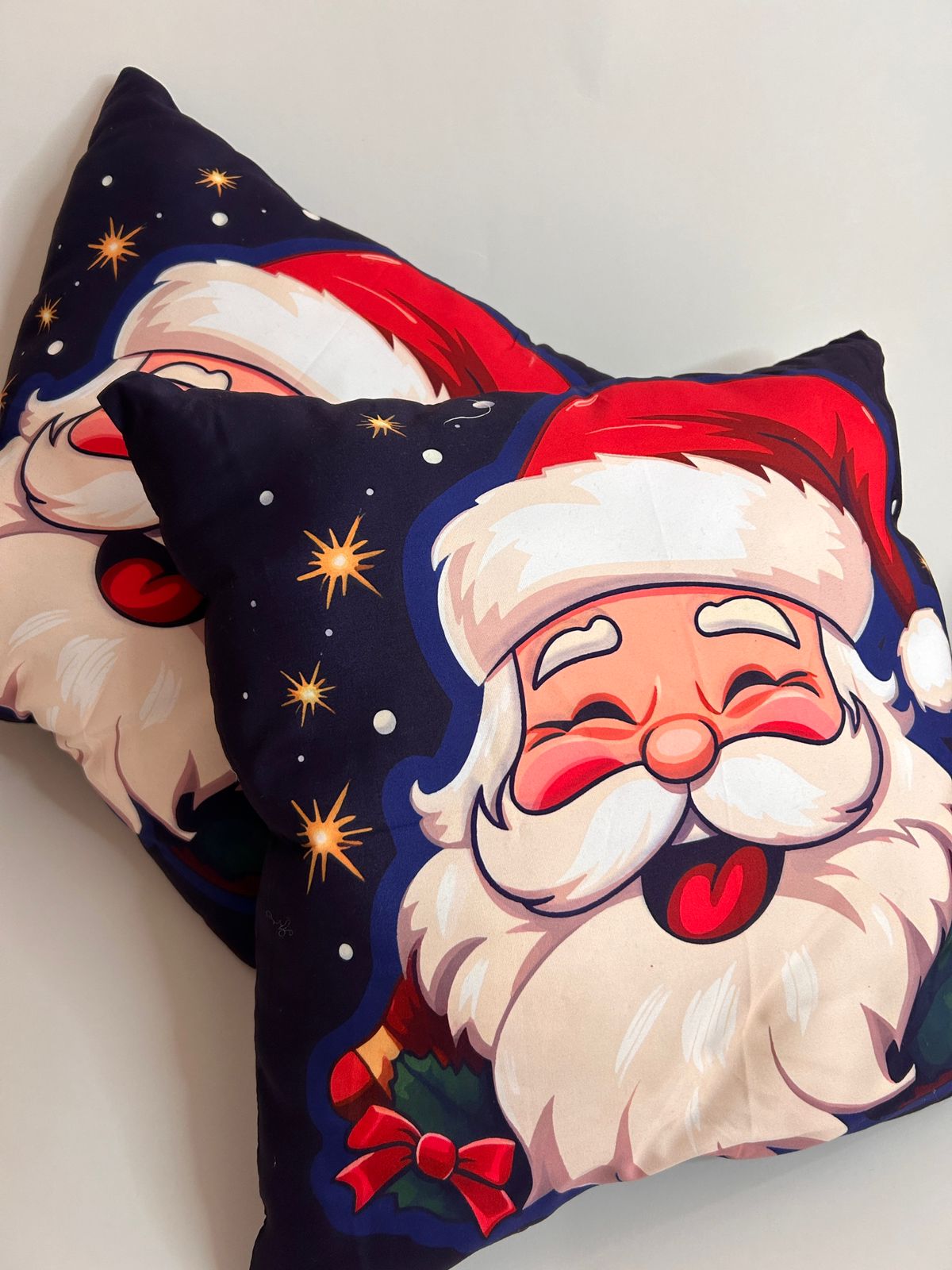 Almohada Cojín Navidad Modelo Happy Claus 45x45