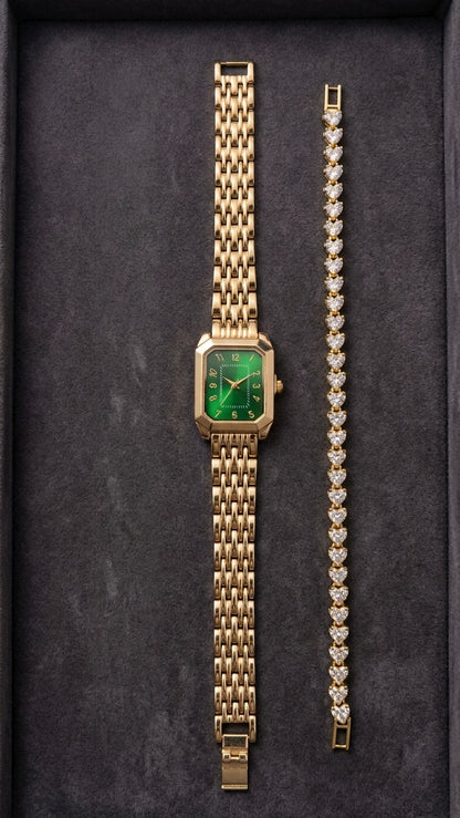 Set de Reloj y Pulsera Helia