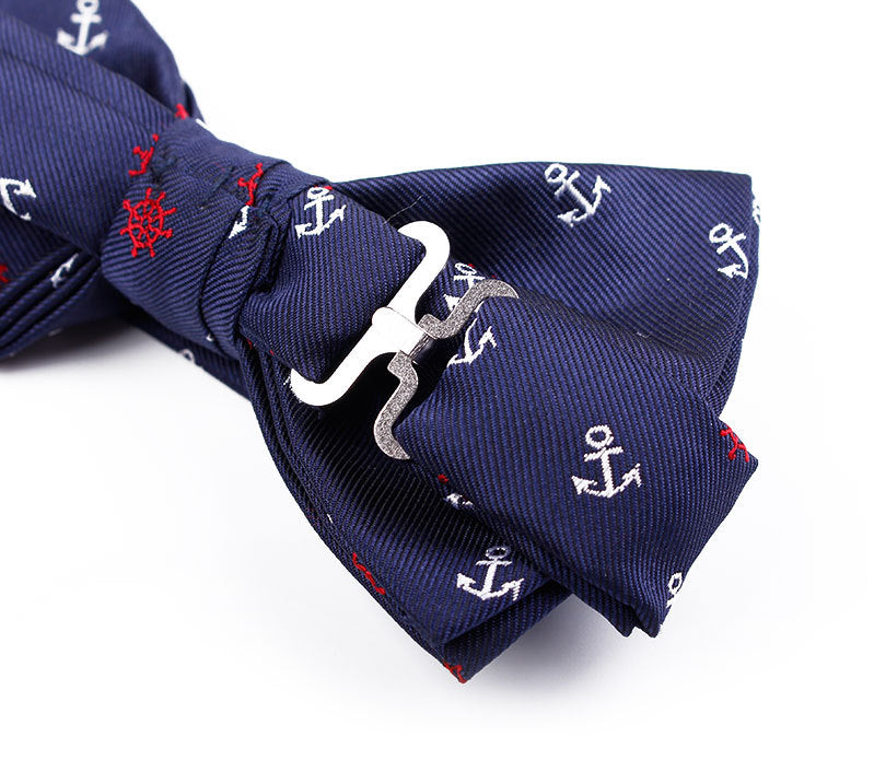 Corbata Elegante Michi Adulto | Nautica Azul