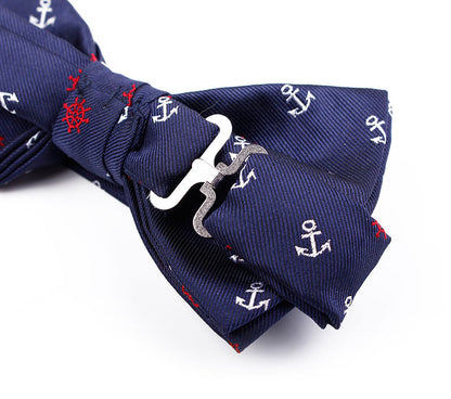 Corbata Elegante Michi Adulto | Nautica Azul