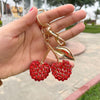 Dupe Llavero de Cereza Couture para Bolso