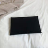 Sobre Clutch Mujer Vanite Fieltro Estampado Geométrico - Negro
