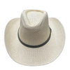 Sombrero Vaquero de Paja Country - Ivory