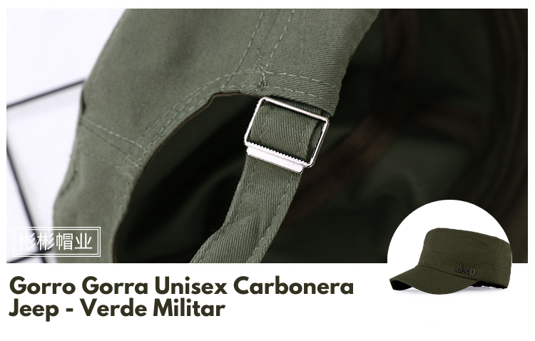 Gorro Gorra Unisex Carbonera Jeep - Verde Militar