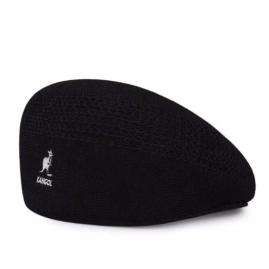Boina Kangol Estilo Cubana Unisex Talla M | Negro
