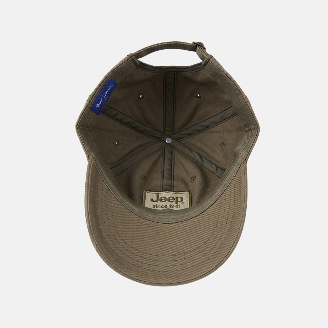 Gorra Carbonera Kim Bordada verde militar