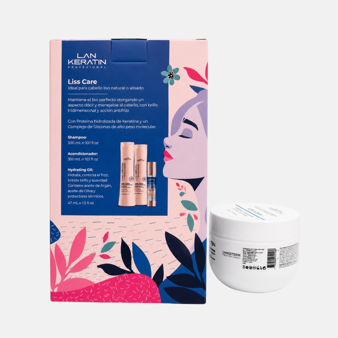 Pack LAN KERATIN Liss Care Lanosterin