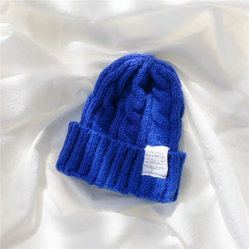 Beanie Kpop Azul - Gorro Gorra Chullo de Dama