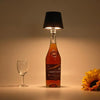 Lámpara Tapa de botella color negro LED 3 colores